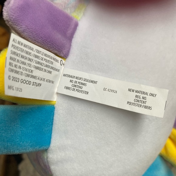 Good Stuff Bun Bun! Stacking Plush Bear Small Multicolor Washable 2023 - Picture 5 of 10